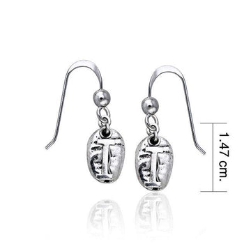 Coffee Bean Earrings TE626 - Jewelry